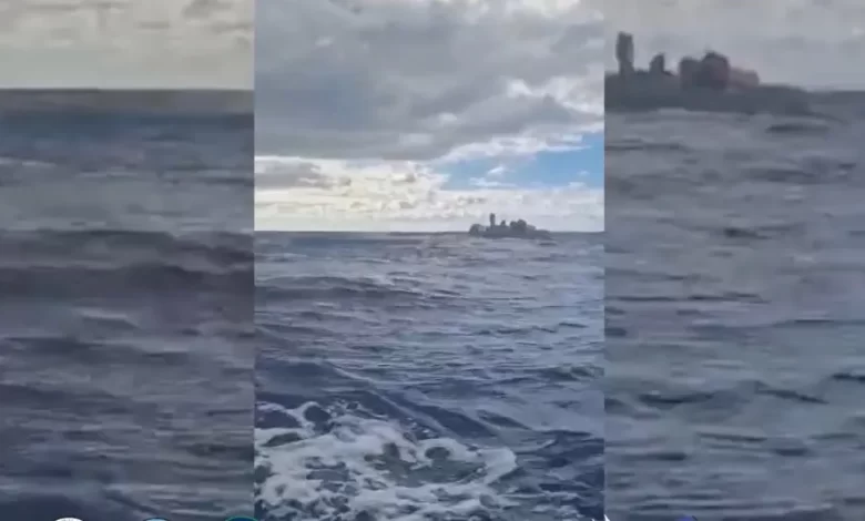 PJ divulga vídeo de operação que intercetou submersível com cocaína
