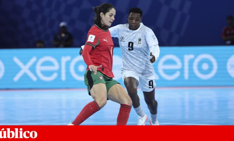 Portugal estreia-se no Mundial feminino de futsal com goleada frente à Tanzânia