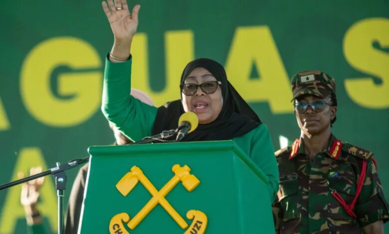 Presidente cessante da Tanzânia declarada eleita pela comissão eleitoral
