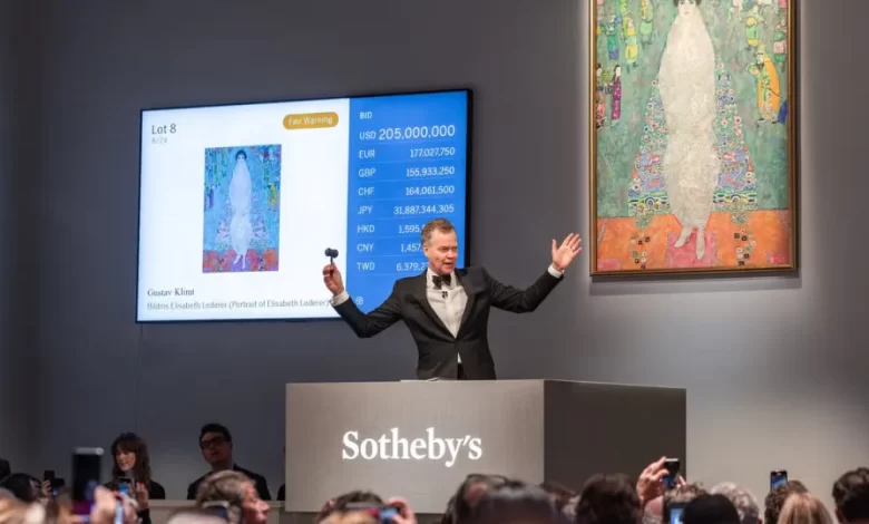 Quadro de Klimt torna-se a 2.ª obra mais cara de sempre vendida em leilão
