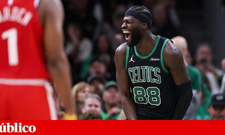 Reitor na defesa, professor no ataque: português Neemias Queta dá aulas na NBA