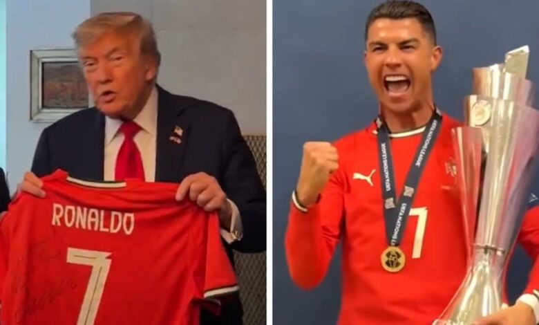 Ronaldo recebido na Casa Branca