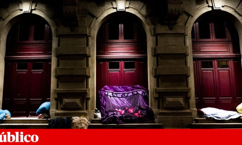Sem-abrigo morreu durante a noite no Porto