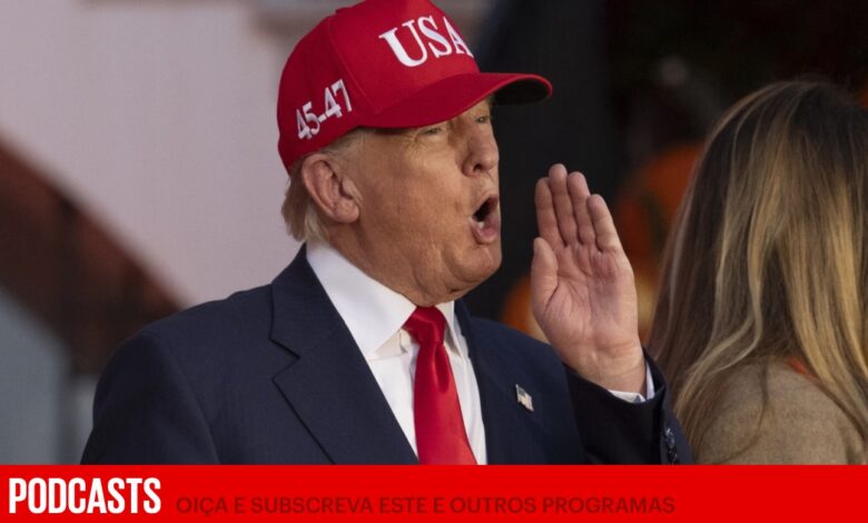 Sob o espectro da fome, Trump afasta-se de um terceiro mandato