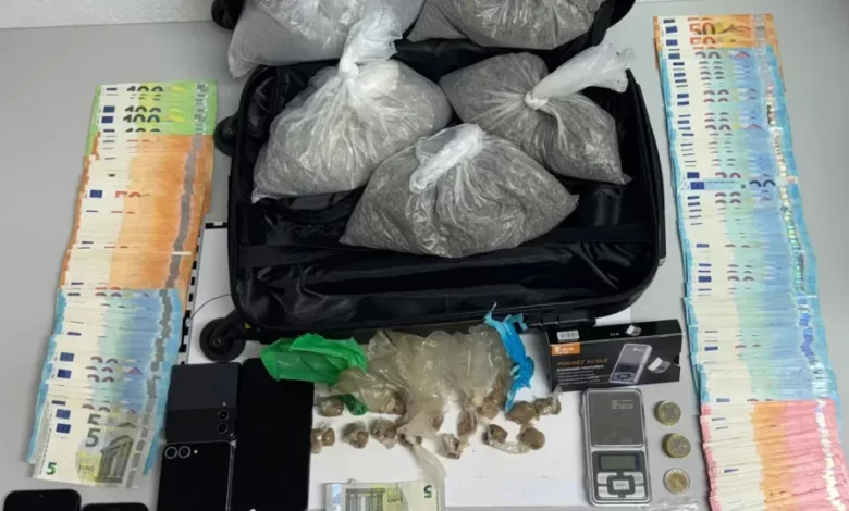 Três detidos por tráfico em Sintra. Tinham mais de 47 mil doses de droga