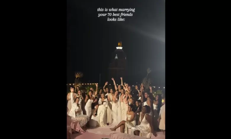 "Não seria quem sou". Mulher casa com 70 amigas após morte de namorado