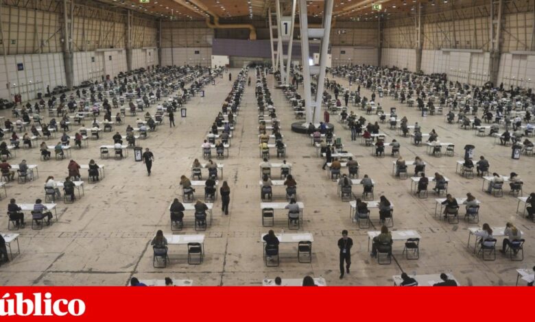 Futuros médicos fazem prova de acesso. “Espero que o resultado corresponda ao estudo”