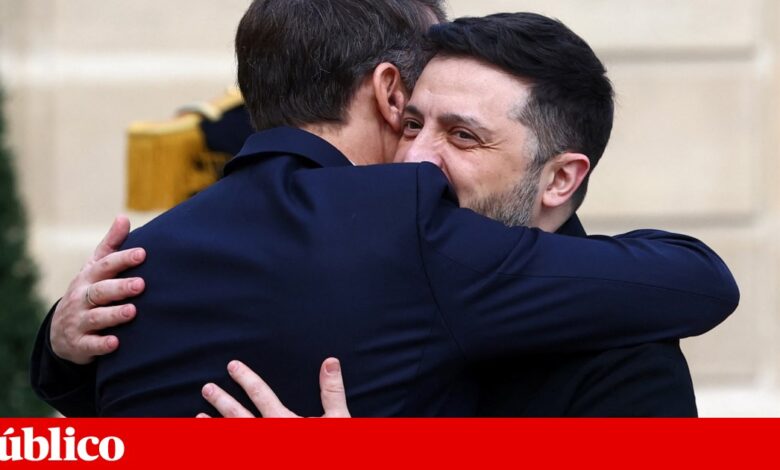 Macron encabeça apoio europeu a Zelensky antes de dias decisivos para a Ucrânia