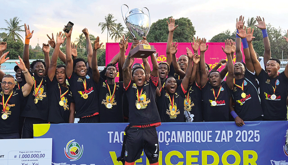 TAÇA DE MOÇAMBIQUE: Songo conquista a “dobradinha”