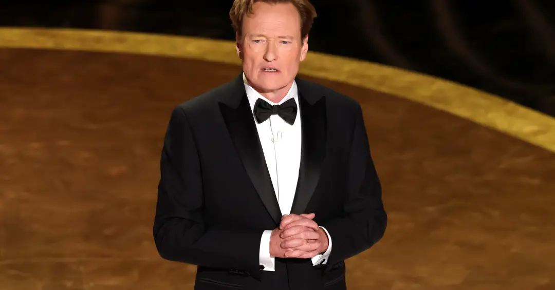 A crítica de Conan O’Brien a comediantes anti-Trump