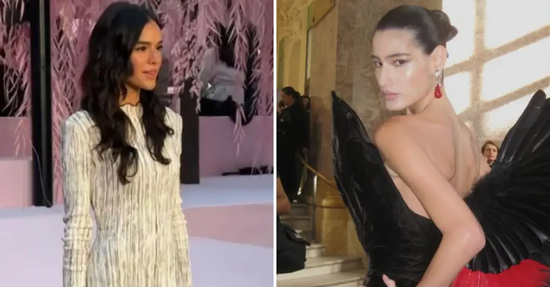 A reação de affair de João Guilherme ao ver Bruna Marquezine em desfile