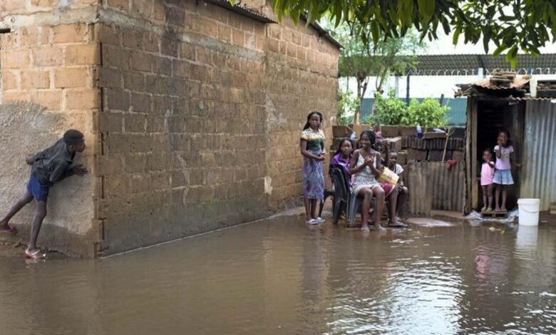 Alerta para evacuação das zonas baixas