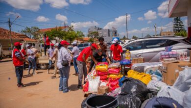 Angariados mais de 10 toneladas para vítimas  das cheias