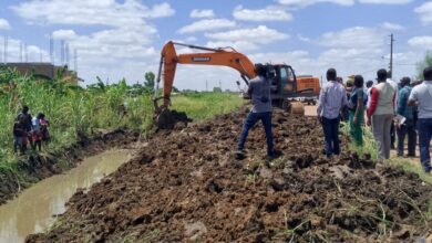 Boane abre valas de drenagem