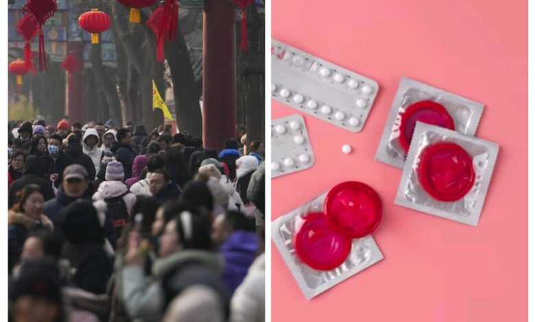 China aplica IVA em preservativos para estimular natalidade