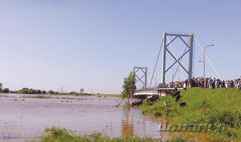 Chókwè e Xai-Xai sob risco de alagamento