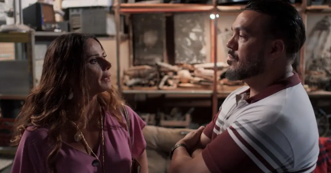 Como será cena de beijo de Belo e Viviane Araújo em ‘Três Graças’