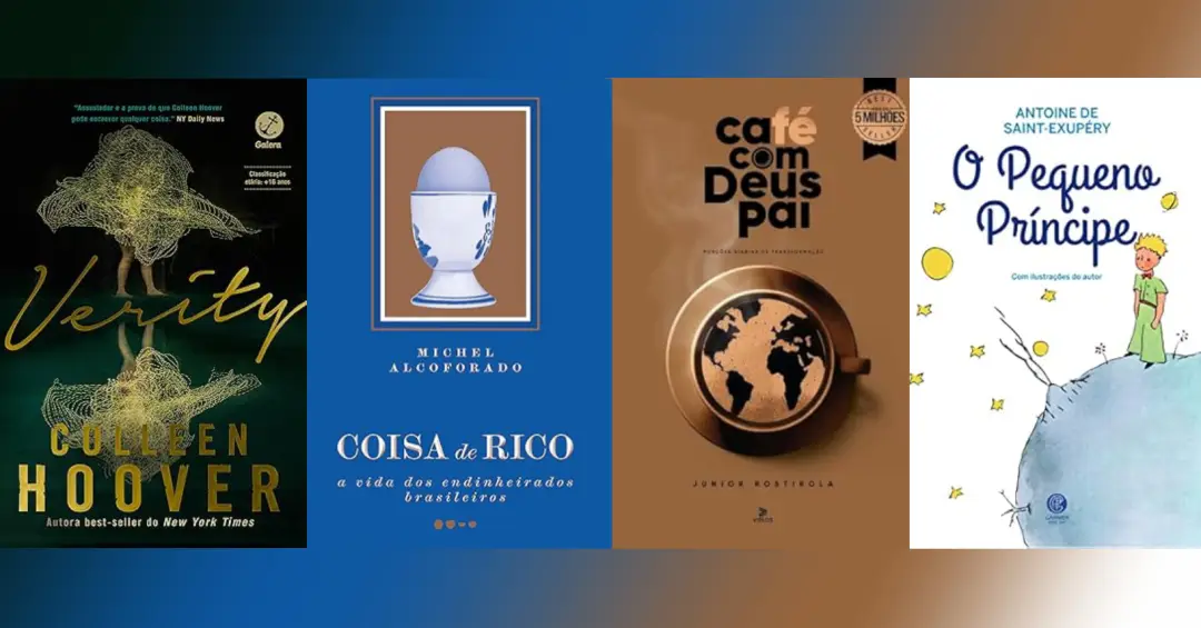 De ‘Café com Deus Pai’ a ‘Verity’: Confira análise de VEJA sobre os livros mais vendidos de 2025