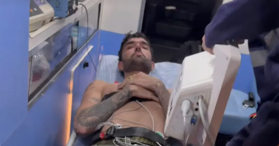 Luan Pereira passa mal após show e é levado ao hospital no litoral paulista