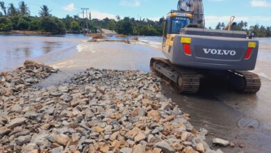 PONTE SOBRE O RIO NGULUZANE: Fim da reconstrução prevista para segunda-feira