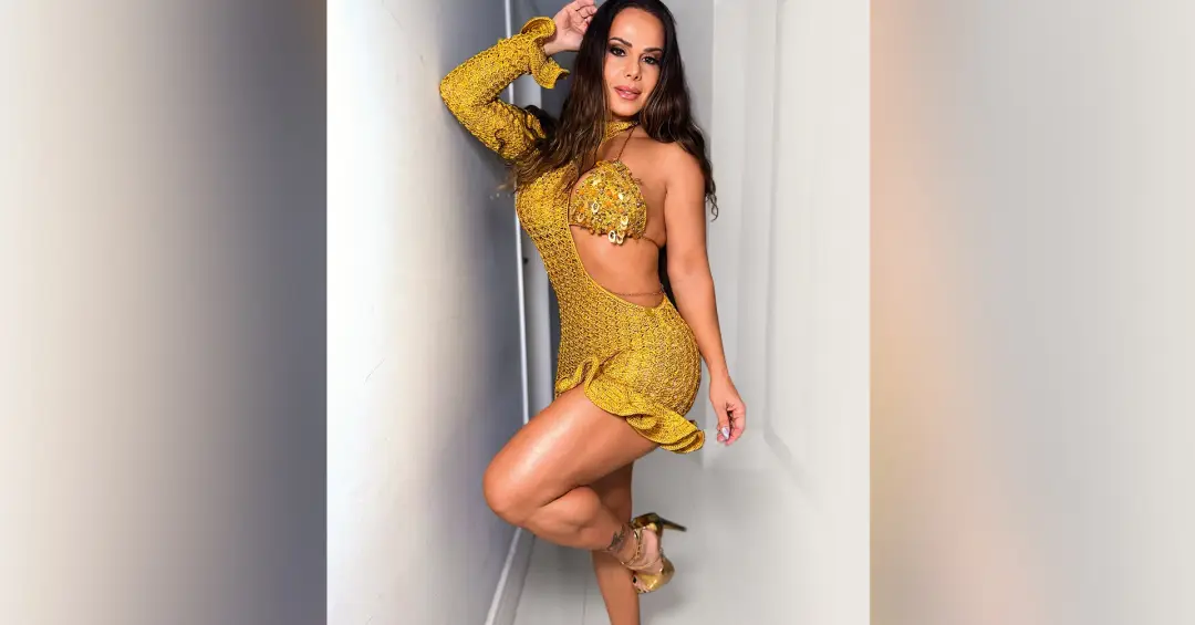 Viviane Araújo conversou a sós com Belo antes de gravar ‘Três Graças’