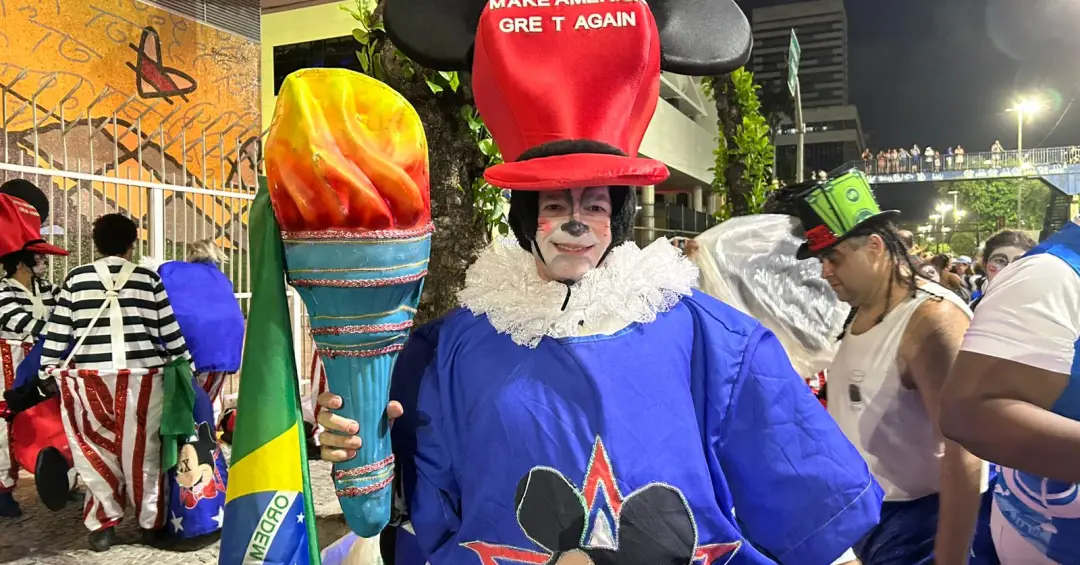 A crítica à Trump no desfile de Lula