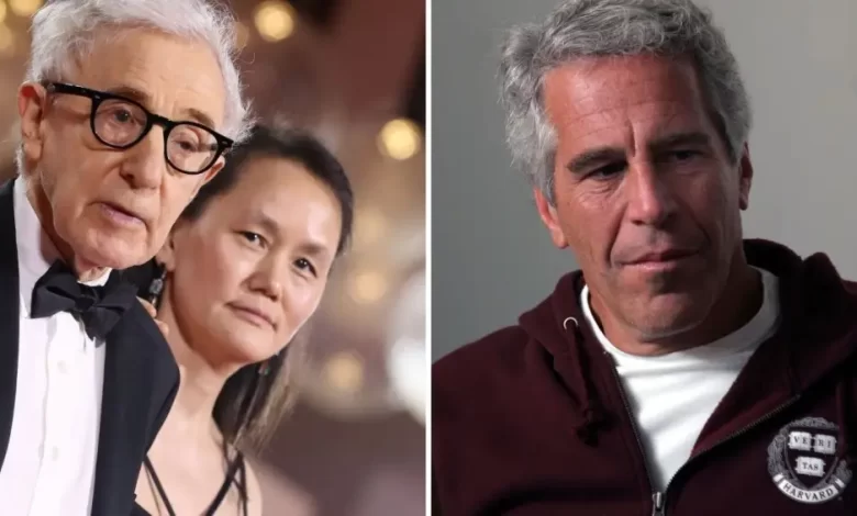 As mensagens comprometedoras entre esposa de Woody Allen e Jeffrey Epstein