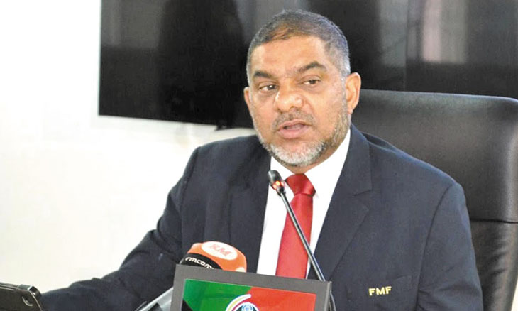 Feizal Sidat em missão da CAF no Egipto