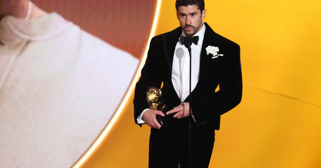 “Fora ICE”: O protesto de Bad Bunny no Grammy 2026