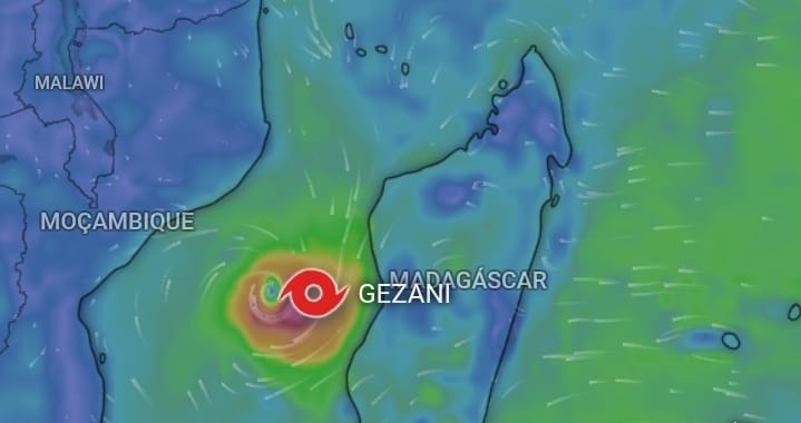 “GEZANI” pode evoluir para Tempestade Severa