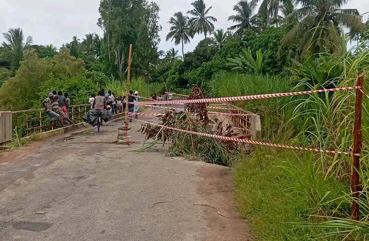 Trânsito interdito na estrada Quelimane – Maquiavel – Zalala
