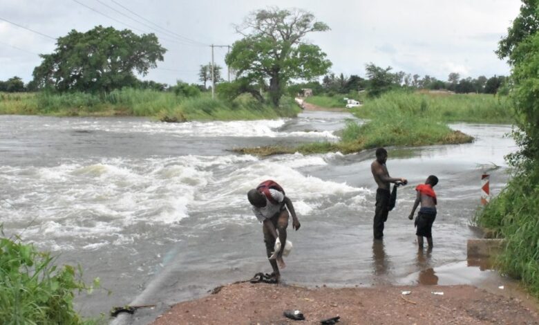 Chuva influencia subida dos níveis dos rios