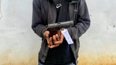 Detido na posse de arma de fogo