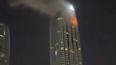 Drone iraniano atinge edifício no Dubai