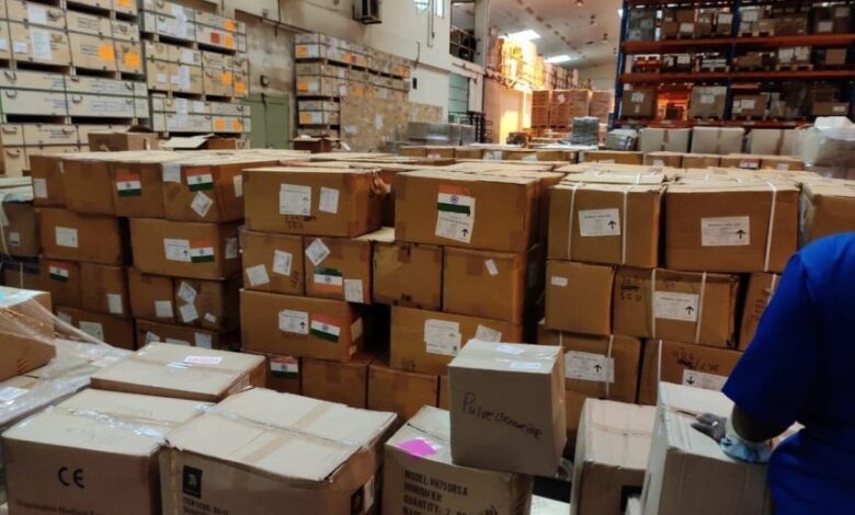 Índia doa 84 toneladas de medicamentos a Moçambique