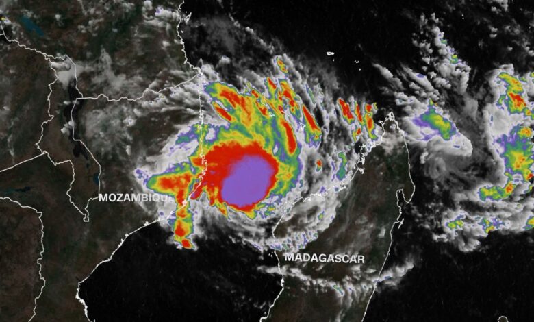 Perturbação Tropical no Oceano Índico