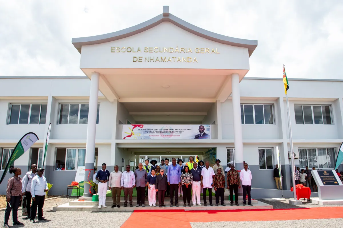Tzu Chi redefine mapa escolar em Sofala