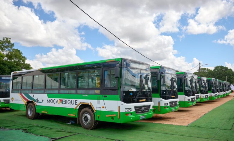Área Metropolitana de Maputo ganha novos autocarros movidos a gás