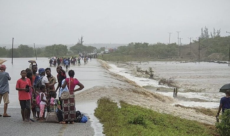 Chuvas intensas provocam transbordo de lagoa em Cabo Delgado