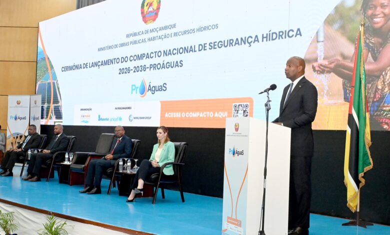 Segurança hídrica apontada como factor para o desenvolvimento