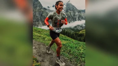 A menina do orfanato que se tornou recordista em prova de 161 km