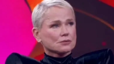 Xuxa critica nota de Alexandre Borges para o marido na Dança dos Famosos