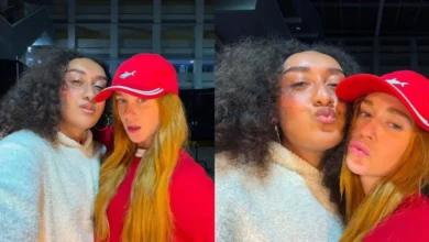 A reação de cabeleireira trans ao ganhar de Marina Ruy Barbosa prótese de silicone