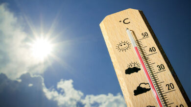Calor intenso para a região sul